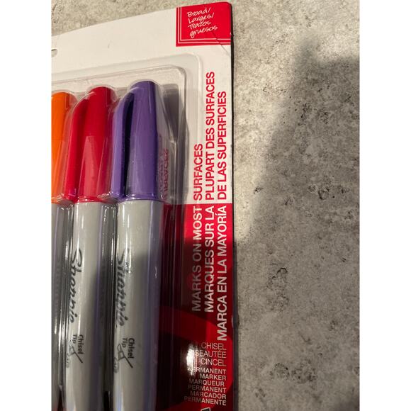 Sharpie Chrisel Tip 8ct Bright Markers - Picture 2 of 3